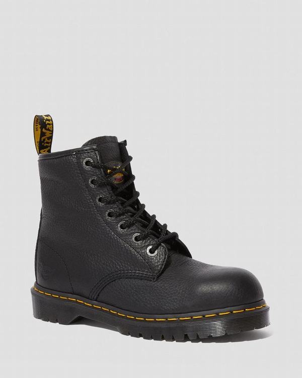 Dr Martens Dámské Pracovní Boty Icon 7b10 Steel Toe Černé, CZ-670254